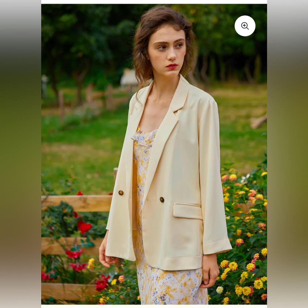 Chiffon Blazer